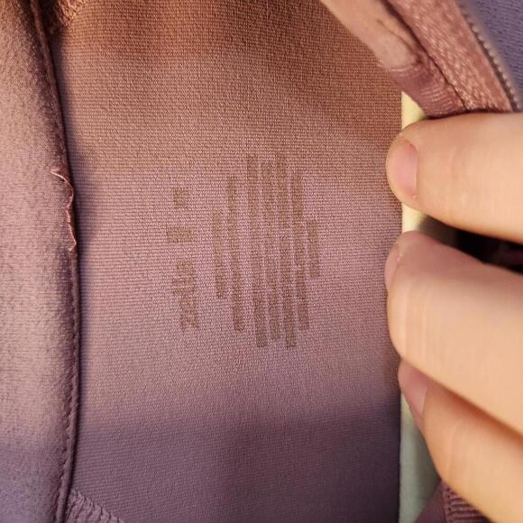 Zella Women's Lightweight Zip-Up Jacket - Blush Pink- XS - Picture 3 of 6